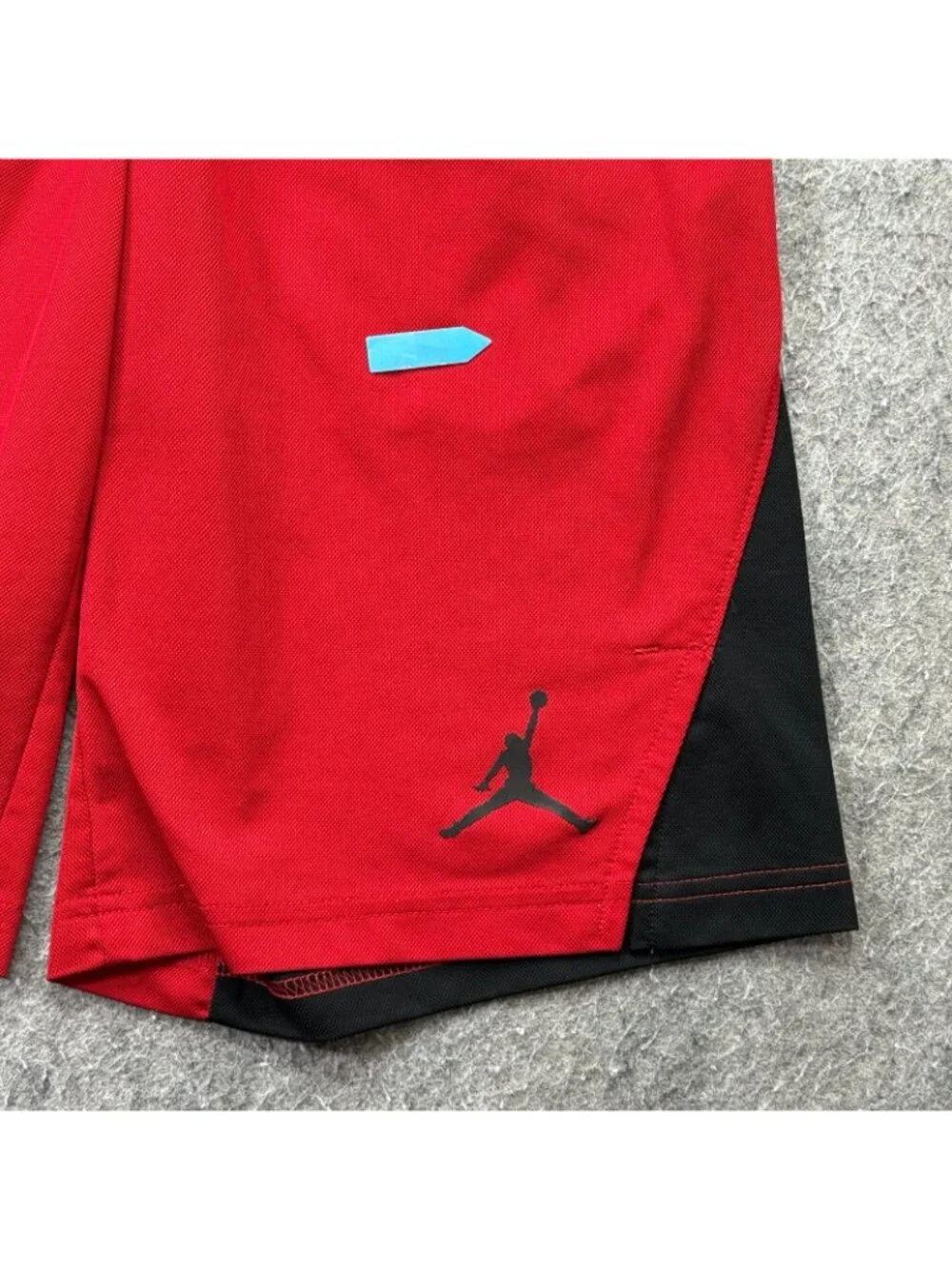 Jordan Basketball Shorts Men S Red Black Colorblock 10